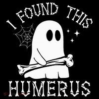 I Found This Humerus Halloween Doggie Tank thumb 4