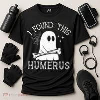 I Found This Humerus Halloween Cooling Performance Crew T-Shirt thumb 3