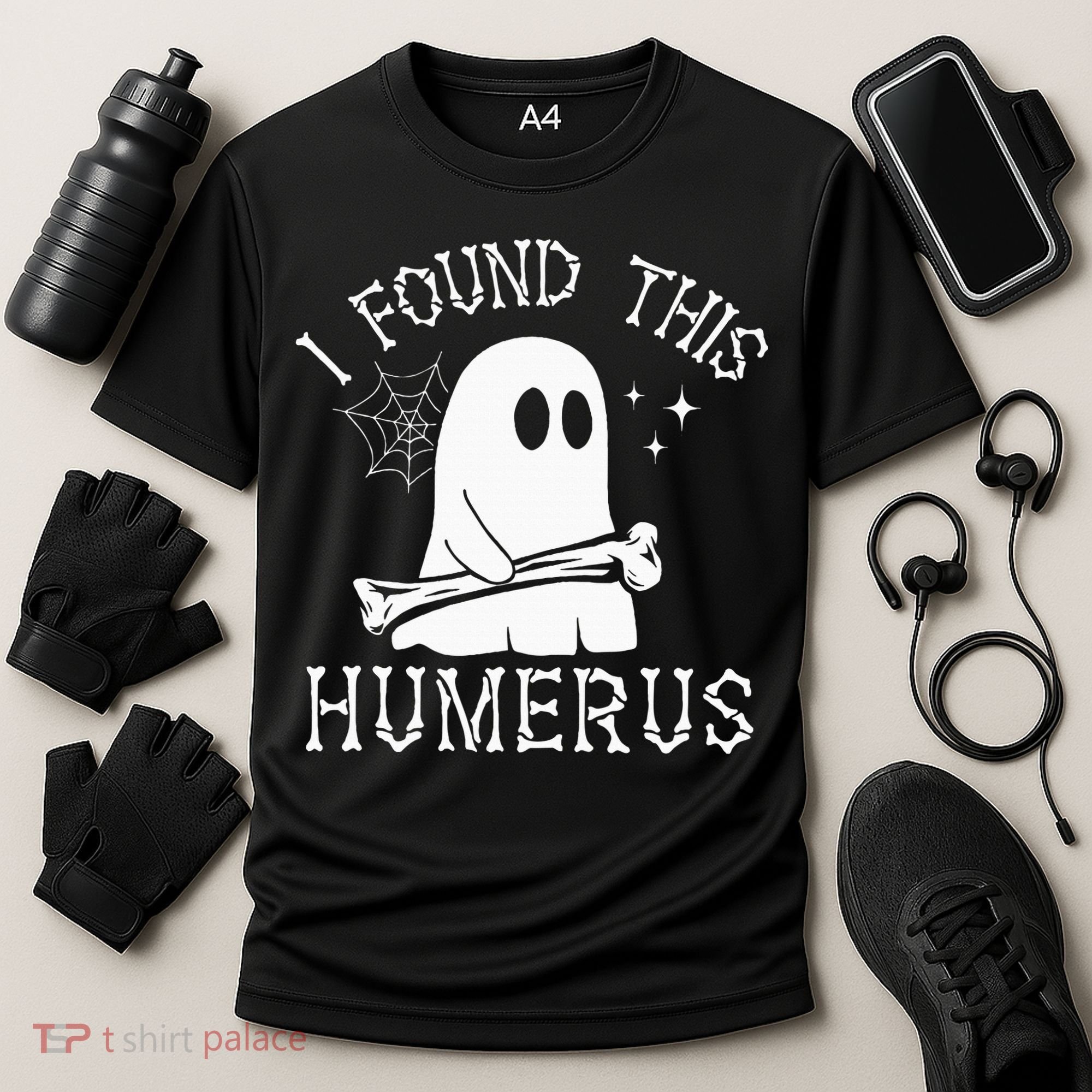 I Found This Humerus Halloween Cooling Performance Crew T-Shirt
