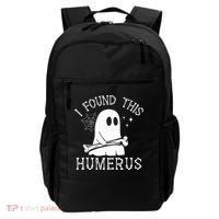 I Found This Humerus Halloween Backpack thumb 0