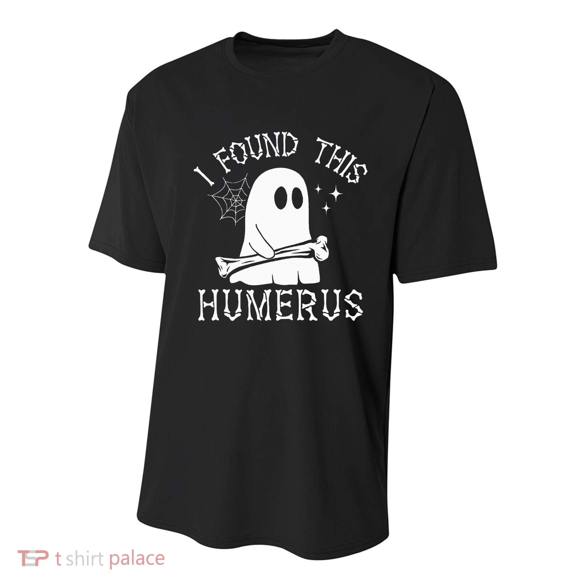 I Found This Humerus Halloween Youth Performance Sprint T-Shirt