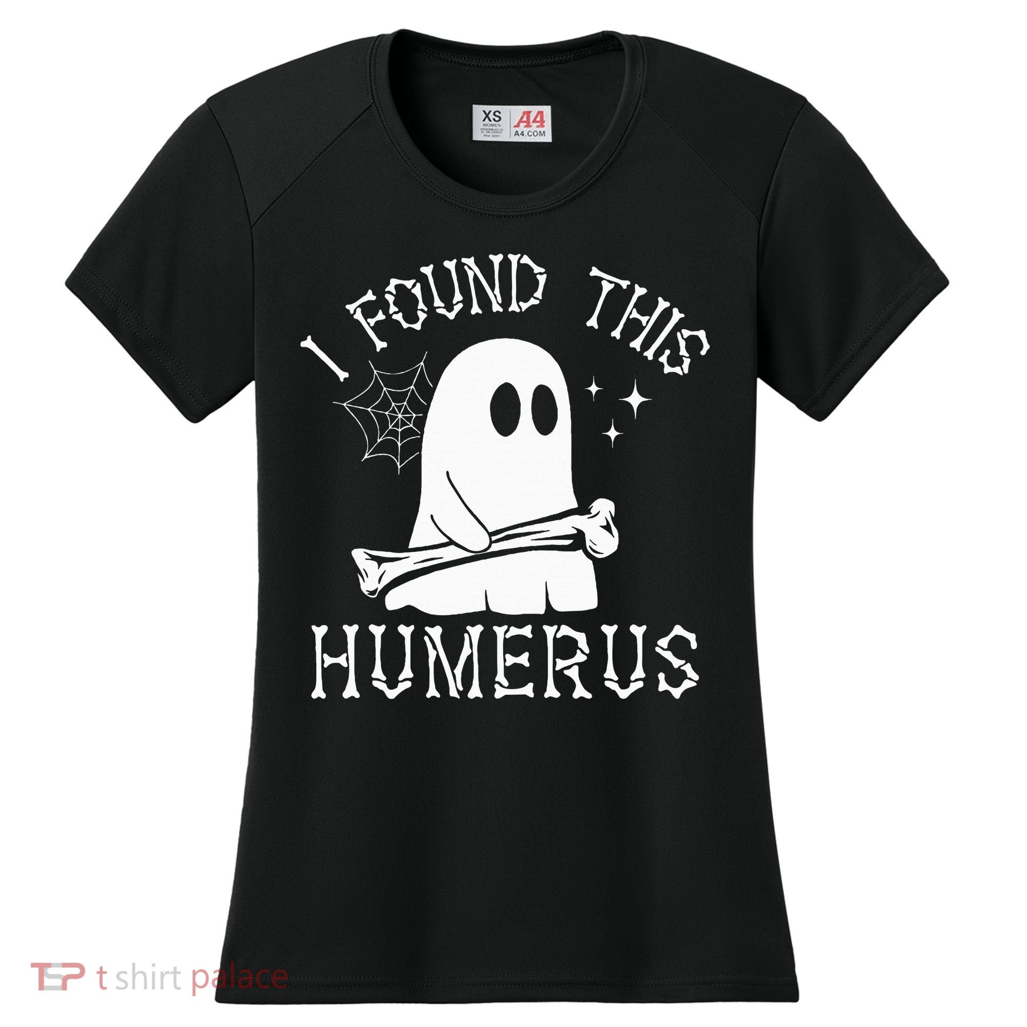 I Found This Humerus Halloween Women's Cooling Performance Crew T-Shirt