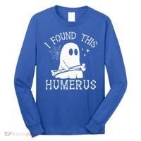 I Found This Humerus Halloween Long Sleeve Shirt thumb 0