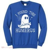 I Found This Humerus Halloween Sweatshirt thumb 0