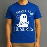I Found This Humerus Halloween T-Shirt thumb 3