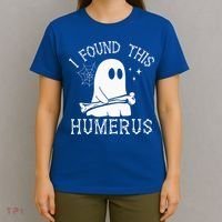 I Found This Humerus Halloween T-Shirt thumb 4