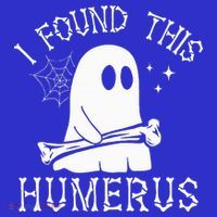 I Found This Humerus Halloween Baby Bodysuit thumb 2