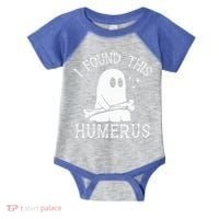 I Found This Humerus Halloween Infant Baby Jersey Bodysuit thumb 0