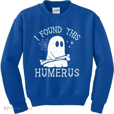 I Found This Humerus Halloween Kids Sweatshirt