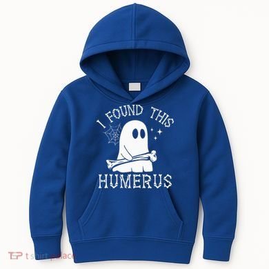 I Found This Humerus Halloween Kids Hoodie
