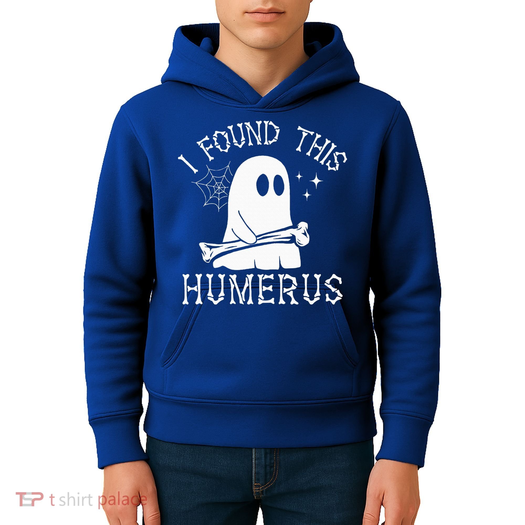 I Found This Humerus Halloween Kids Hoodie