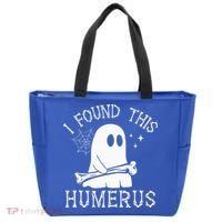 I Found This Humerus Halloween Tote Bag thumb 0