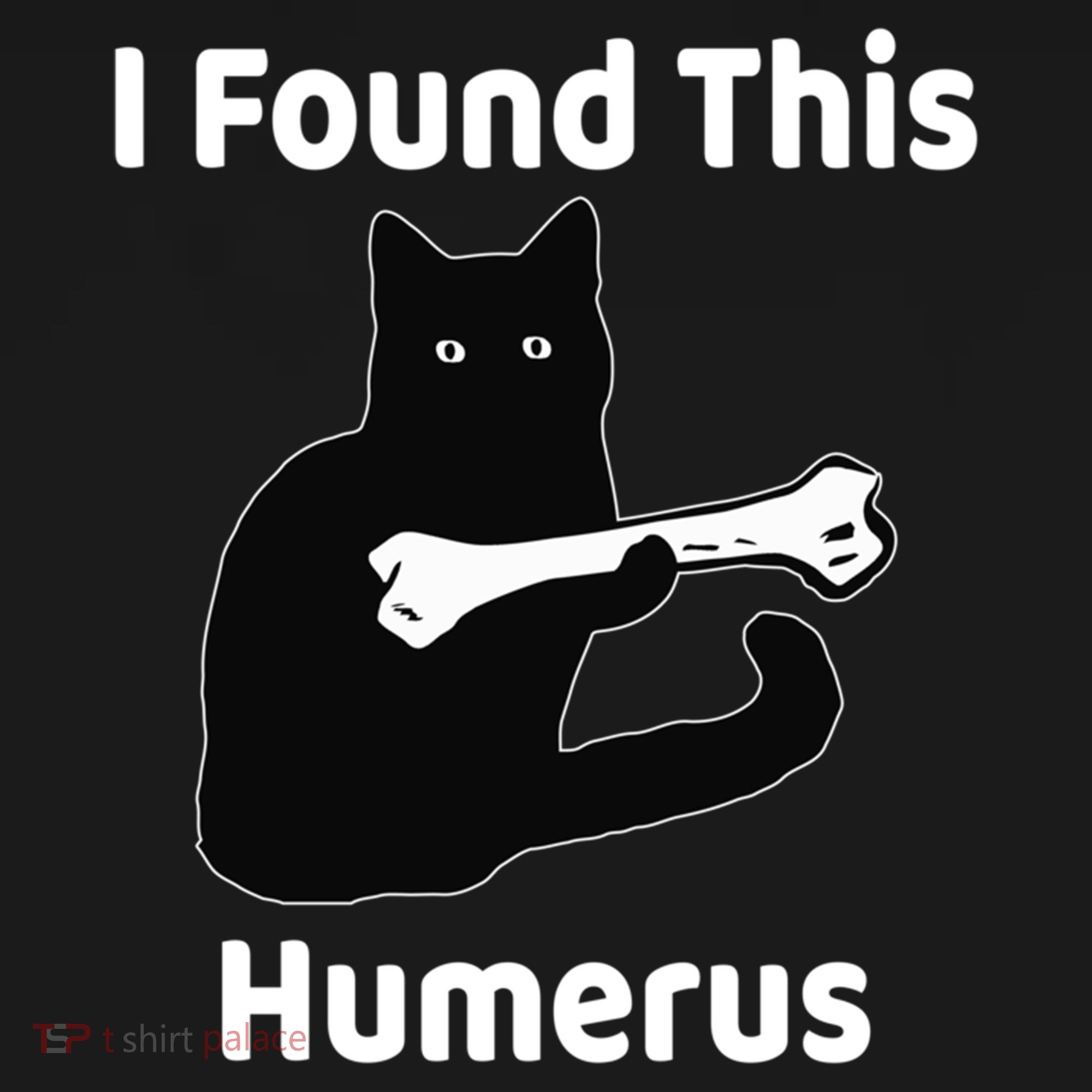 I Found This Humerus Funny Cat Lover Gift Doggie Tank