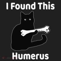 I Found This Humerus Funny Cat Lover Gift Hat thumb 2