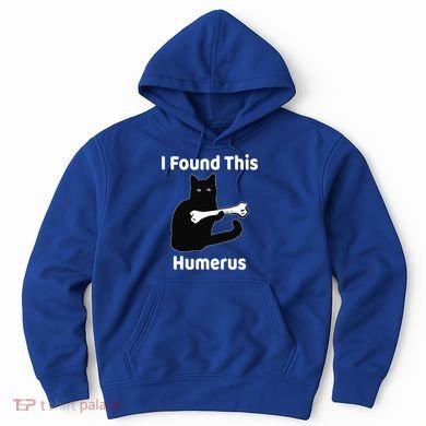 I Found This Humerus Funny Cat Lover Gift Hoodie