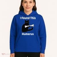 I Found This Humerus Funny Cat Lover Gift Hoodie thumb 5