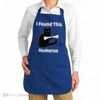 I Found This Humerus Funny Cat Lover Gift Apron thumb 2