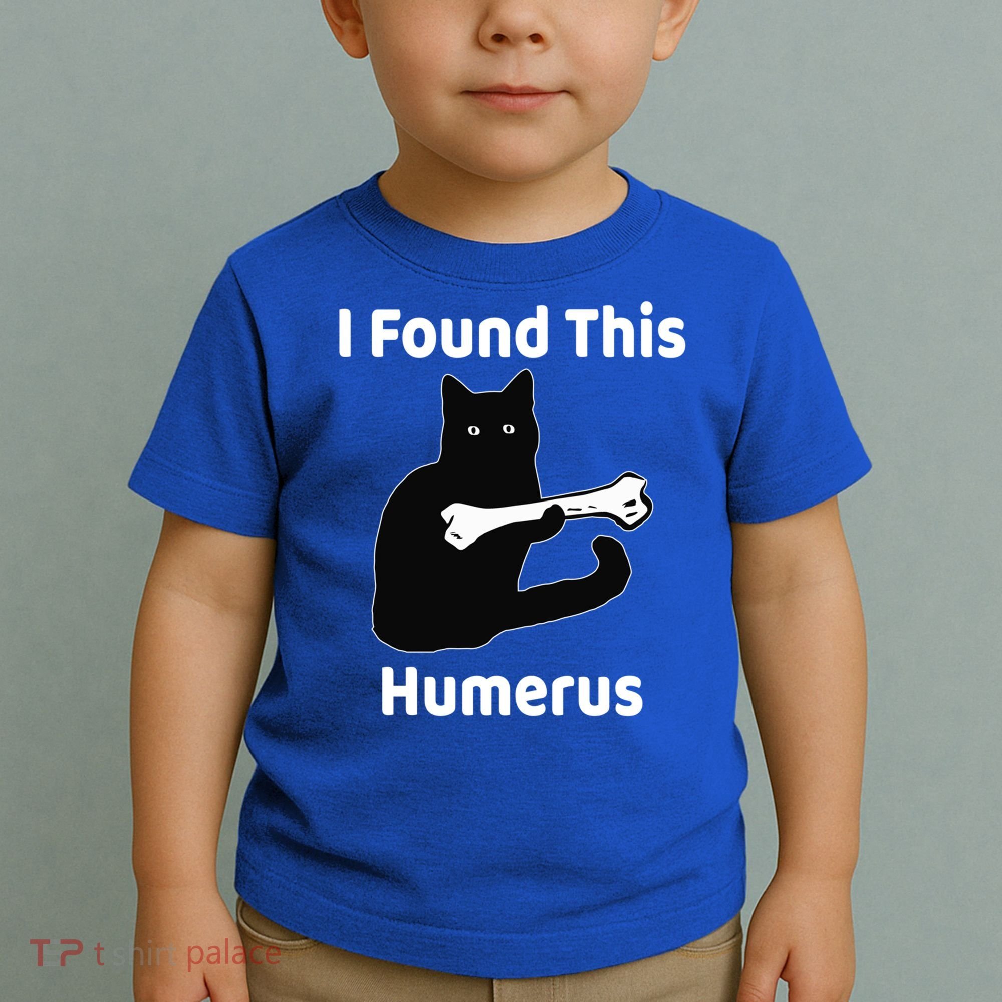 I Found This Humerus Funny Cat Lover Gift Toddler T-Shirt