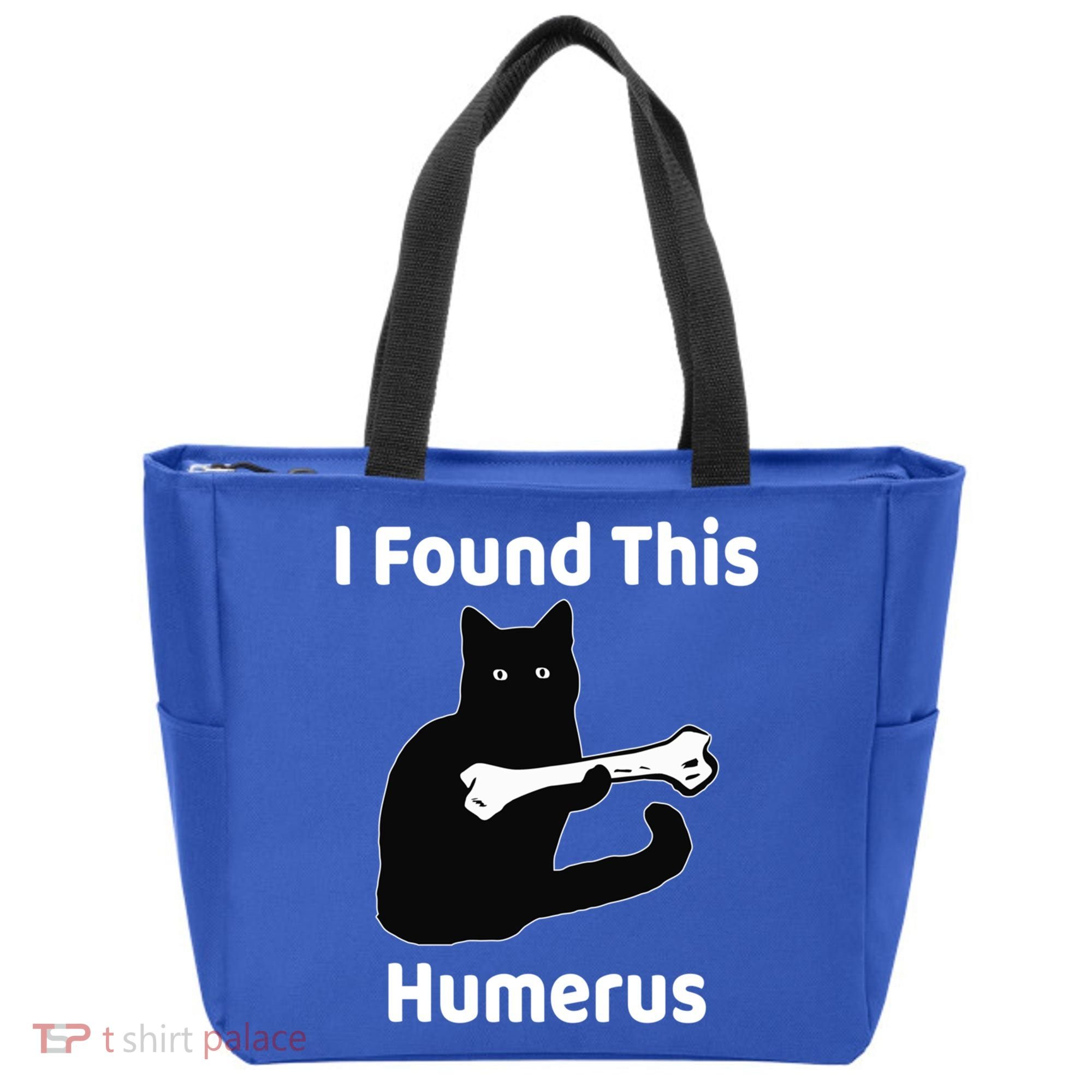 I Found This Humerus Funny Cat Lover Gift Tote Bag
