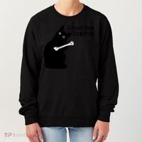 I Found This Humerus Humorous, Cat Lover Women's Sweatshirt thumb 0