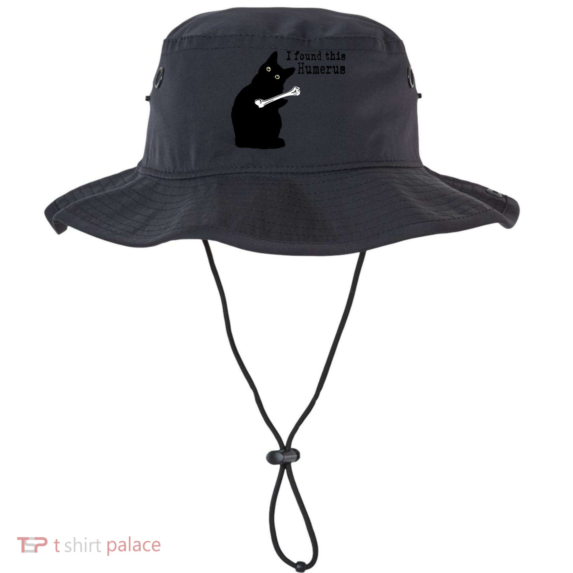 I Found This Humerus Humorous, Cat Lover Bucket Hat