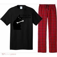 I Found This Humerus Humorous, Cat Lover Pajama Set thumb 0