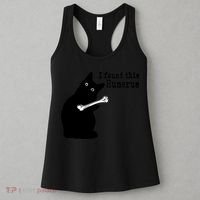 I Found This Humerus Humorous, Cat Lover Women's Tank Top thumb 3