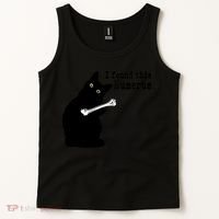 I Found This Humerus Humorous, Cat Lover Tank Top thumb 2