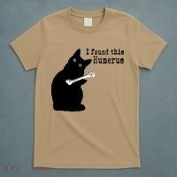 I Found This Humerus Humorous, Cat Lover T-Shirt thumb 5