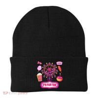 Its Fair Time Funny State Fair Ferris Wheel And Good Food Beanie thumb 0