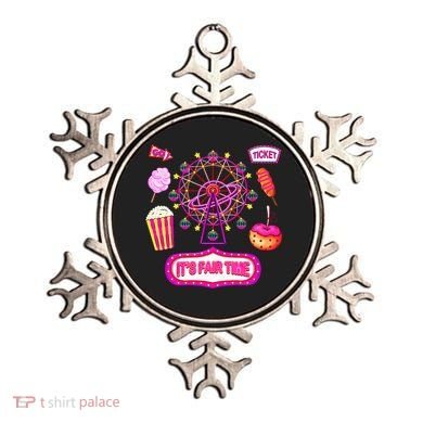 Its Fair Time Funny State Fair Ferris Wheel And Good Food Ornament