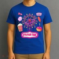 Its Fair Time Funny State Fair Ferris Wheel And Good Food T-Shirt thumb 3