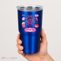 Its Fair Time Funny State Fair Ferris Wheel And Good Food Tumbler thumb 2