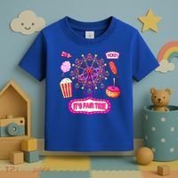 Its Fair Time Funny State Fair Ferris Wheel And Good Food Toddler T-Shirt thumb 3