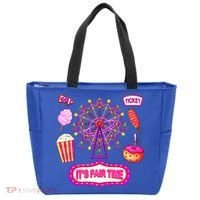 Its Fair Time Funny State Fair Ferris Wheel And Good Food Tote Bag thumb 0