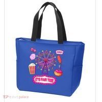 Its Fair Time Funny State Fair Ferris Wheel And Good Food Tote Bag thumb 3