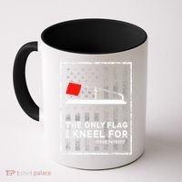 Ice Fishing Tip Up The Only Flag I Kneel For Coffee Mug thumb 0