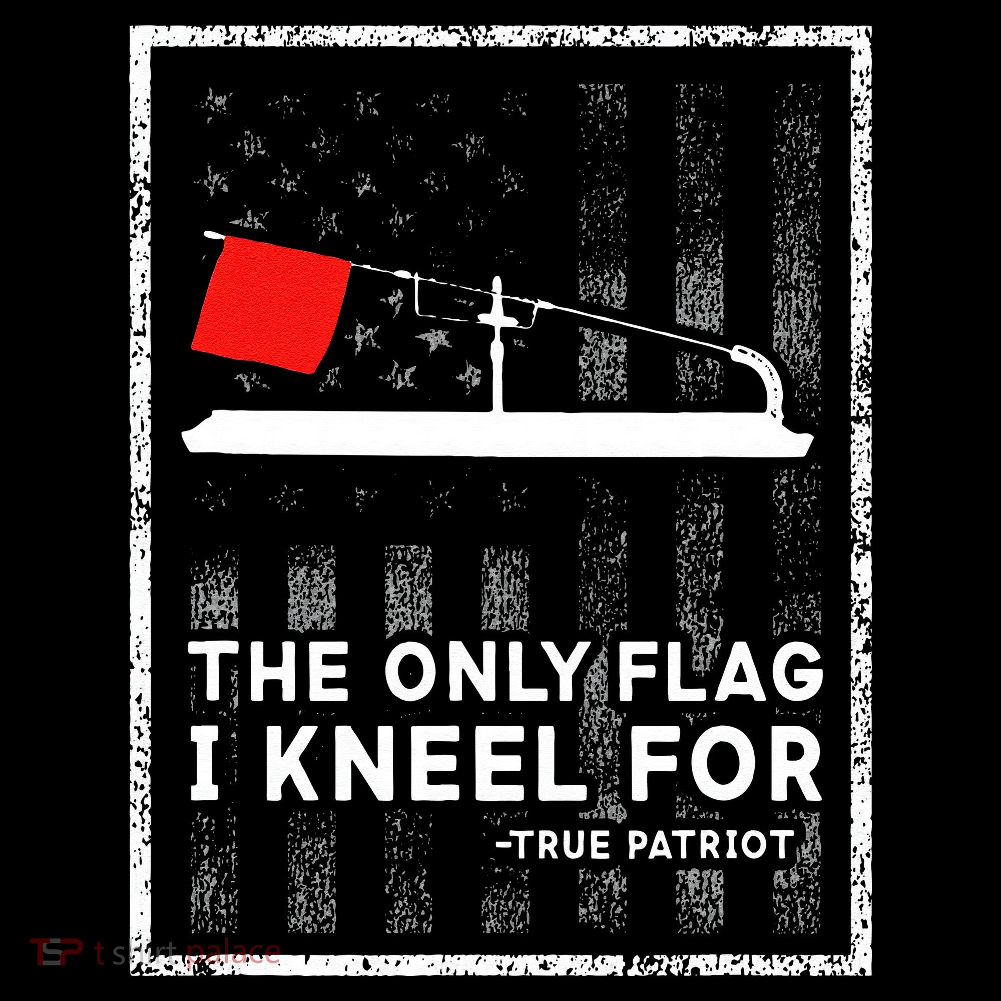 Ice Fishing Tip Up The Only Flag I Kneel For Coffee Mug