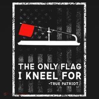 Ice Fishing Tip Up The Only Flag I Kneel For Women's Hoodie thumb 2