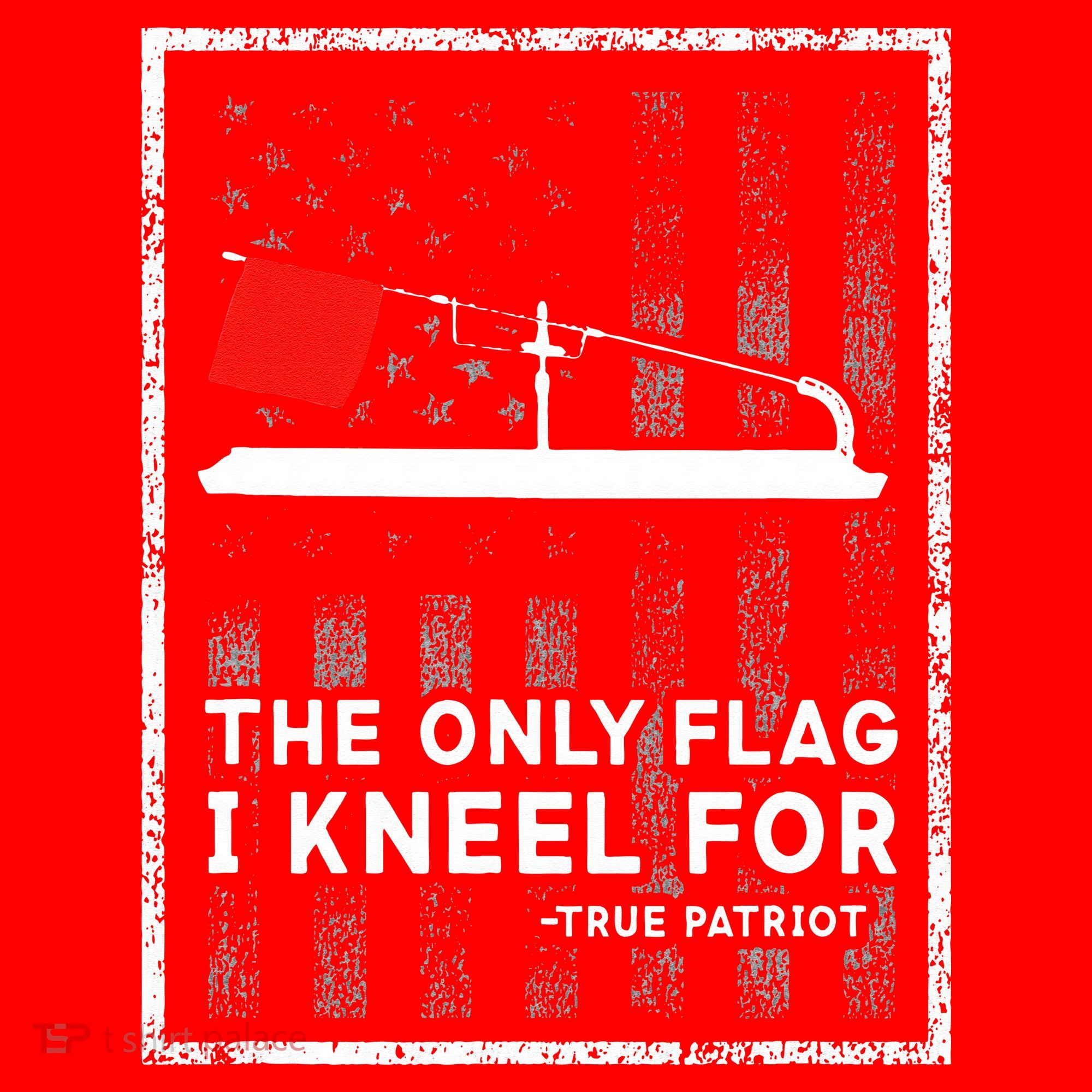 Ice Fishing Tip Up The Only Flag I Kneel For Santa Hat