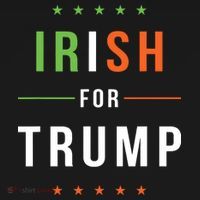 Irish For Trump Pro President Donald Trump Supporter Gift Women's Hoodie thumb 2