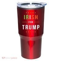 Irish For Trump Pro President Donald Trump Supporter Gift Tumbler thumb 0