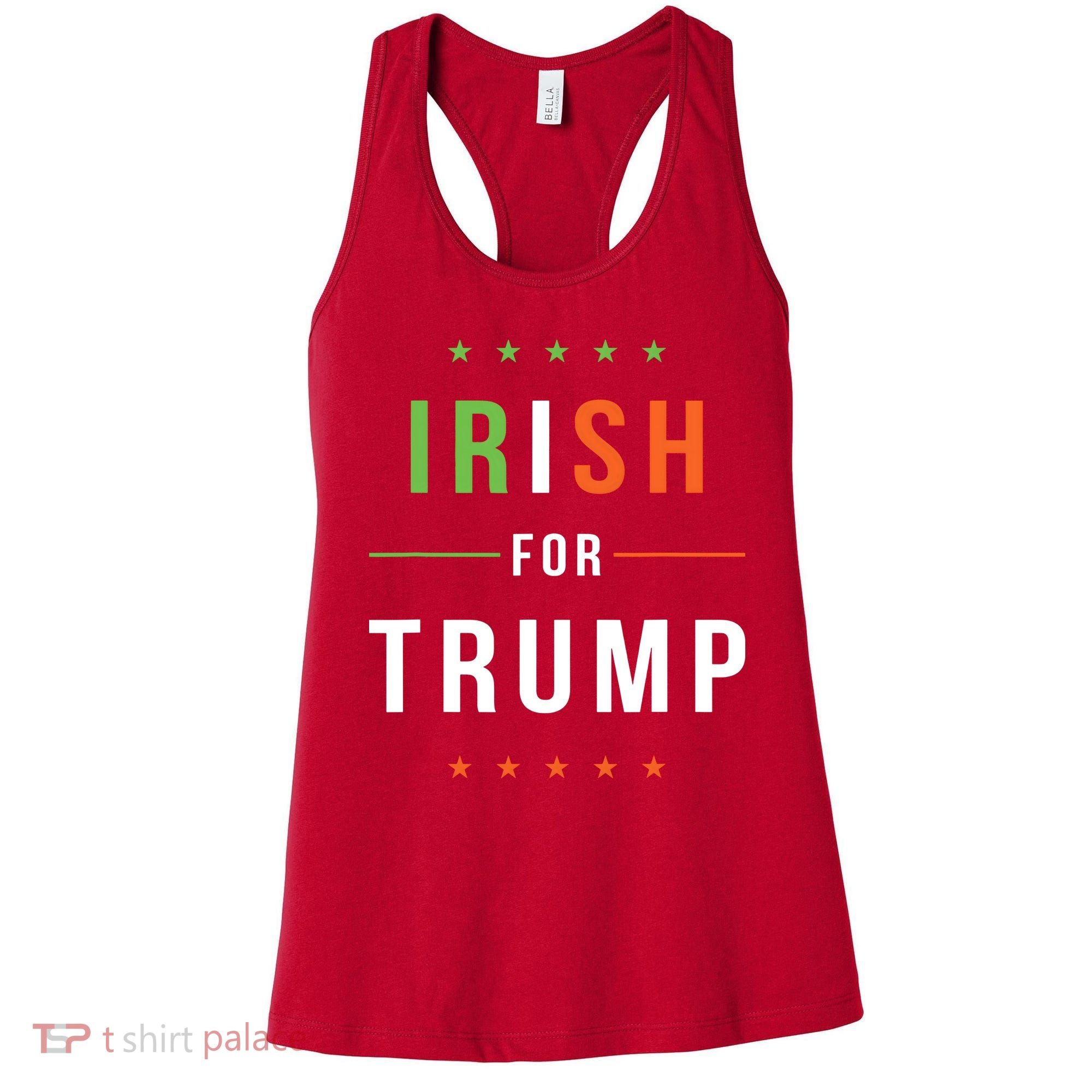 Irish For Trump Pro President Donald Trump Supporter Gift Women's Tank Top