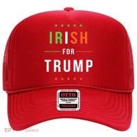 Irish For Trump Pro President Donald Trump Supporter Gift Hat thumb 0