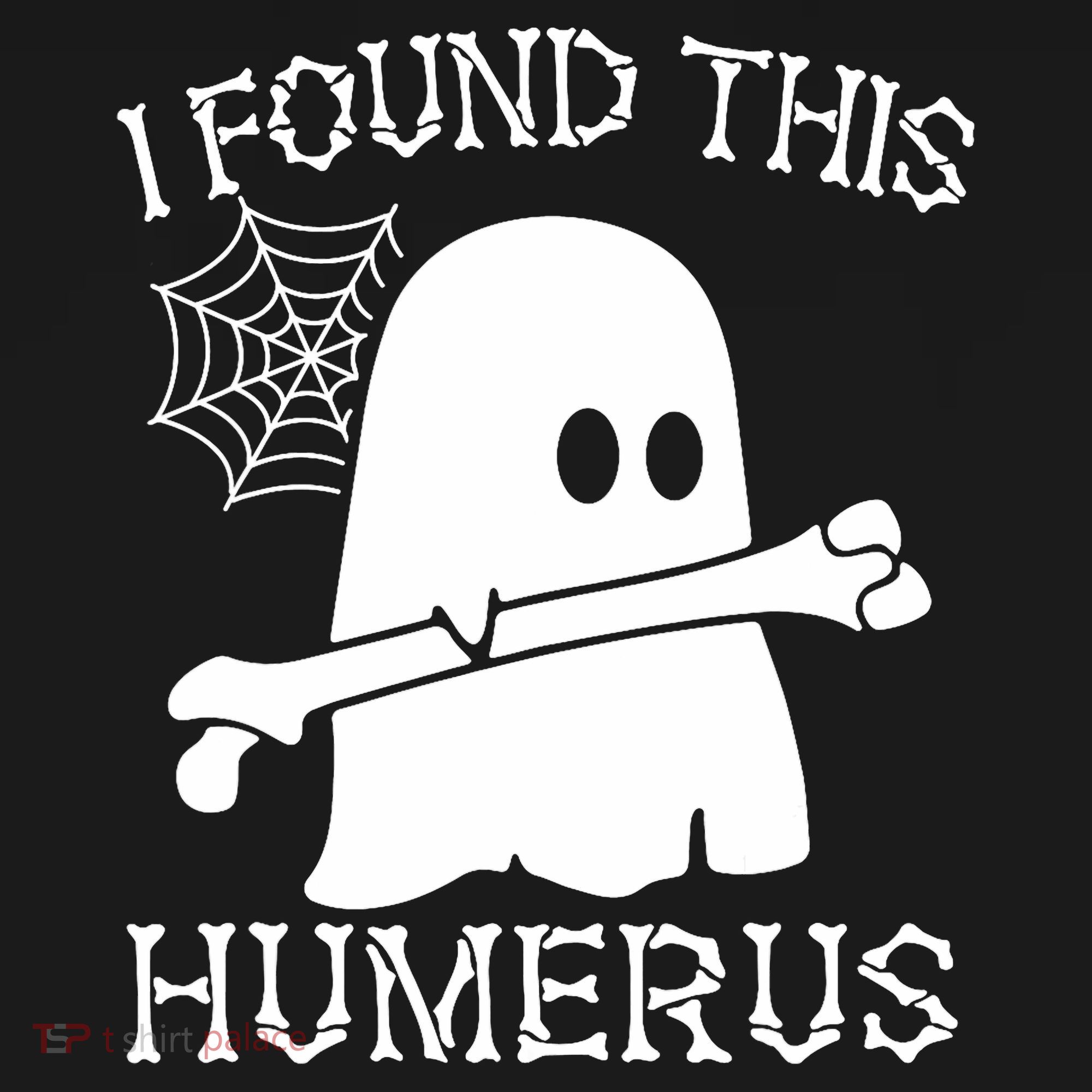 I Found This Humerus Halloween Ghost Humorous Saying Funny Women's Long Sleeve Shirt