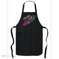 Indigenous Feather Tee Native American Cherokee Tribe Apron thumb 0