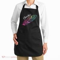 Indigenous Feather Tee Native American Cherokee Tribe Apron thumb 2