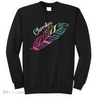 Indigenous Feather Tee Native American Cherokee Tribe Sweatshirt thumb 0