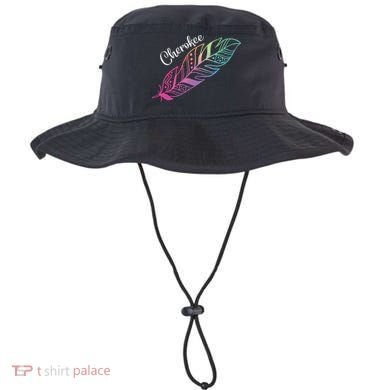 Indigenous Feather Tee Native American Cherokee Tribe Bucket Hat