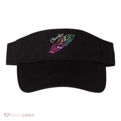 Indigenous Feather Tee Native American Cherokee Tribe Visor